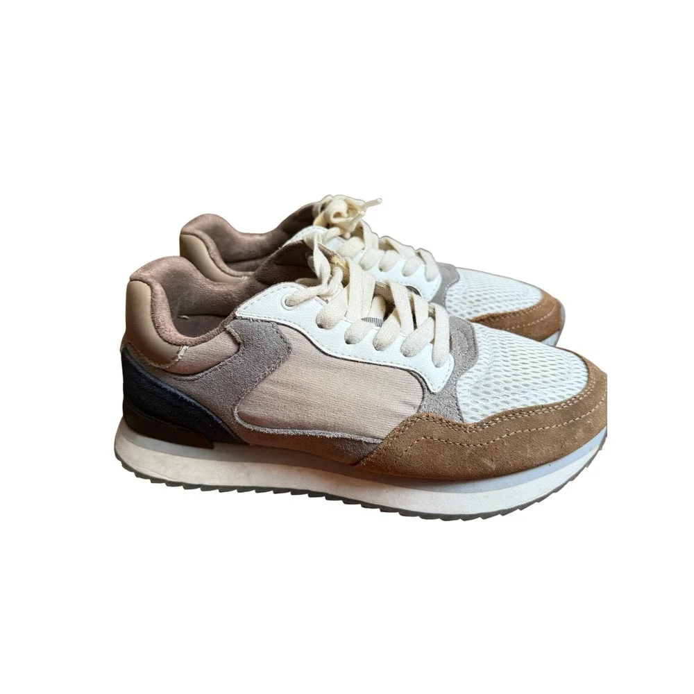 HOFF Royal Mile City Collection Sneakers Brown Grey‎ Navy Women 8 EUR 39 2016048